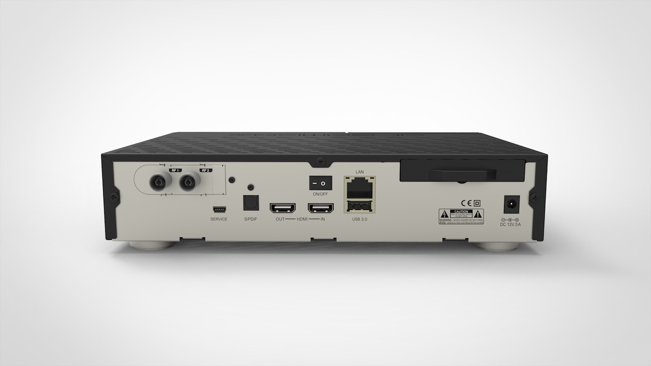 Dreambox DM900 Ultra HD PVR 4K 2x DVB C T2 Receiver